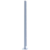 Aluminium Corner Post For Casting For Privacy Screen - 1800mm x 60mm x 60mm Grey
