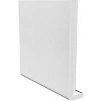 175mm White Woodgrain Fascia Board - 18mm x 5mtr - Pack of 2